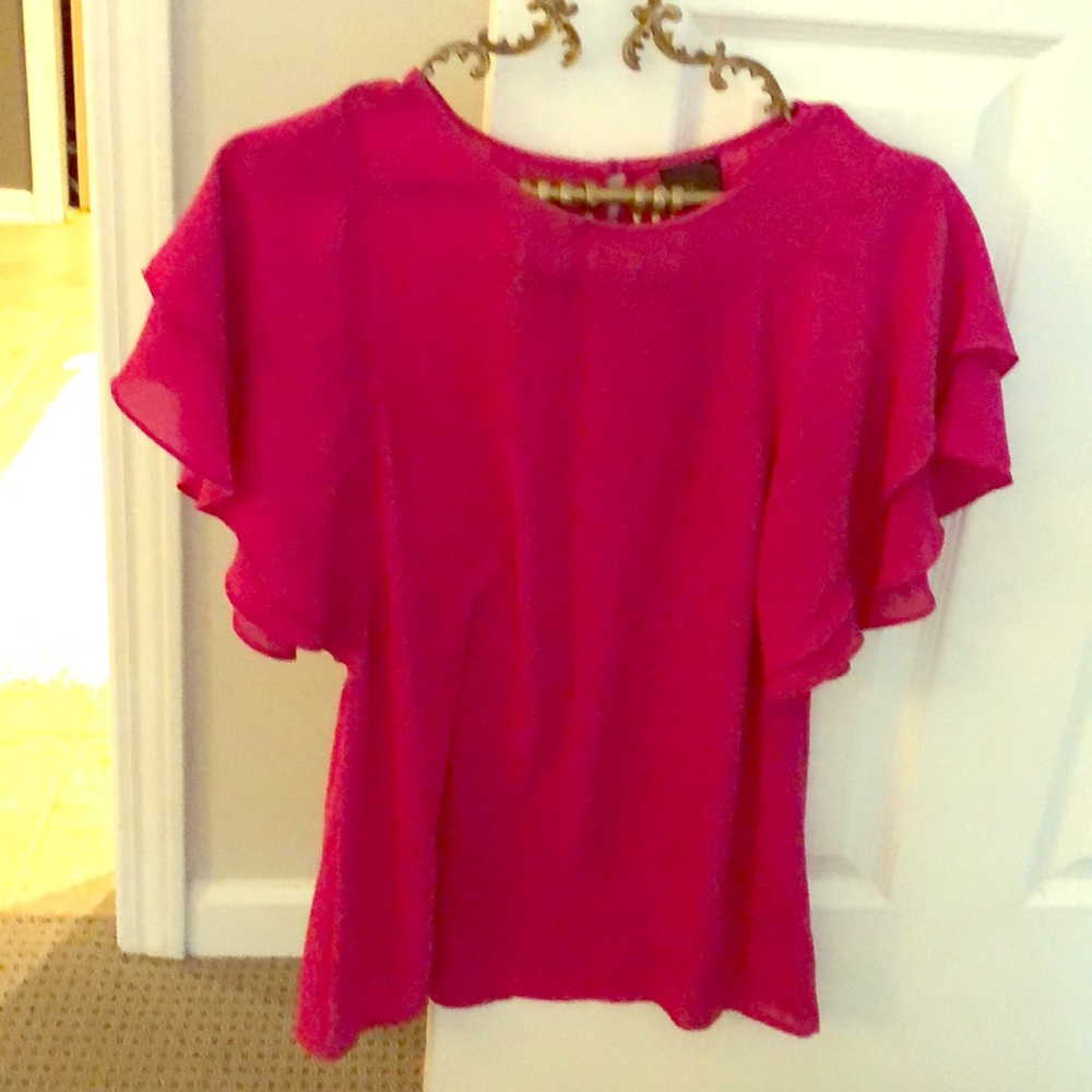 Ruffle Fascia Blouse
